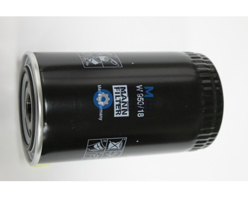 Фильтр масляный  W95018_MNF/DAF 45/55-Serie/F 600-900/F 1000-1900,Ford Cargo.Kamaz 4000-Serie